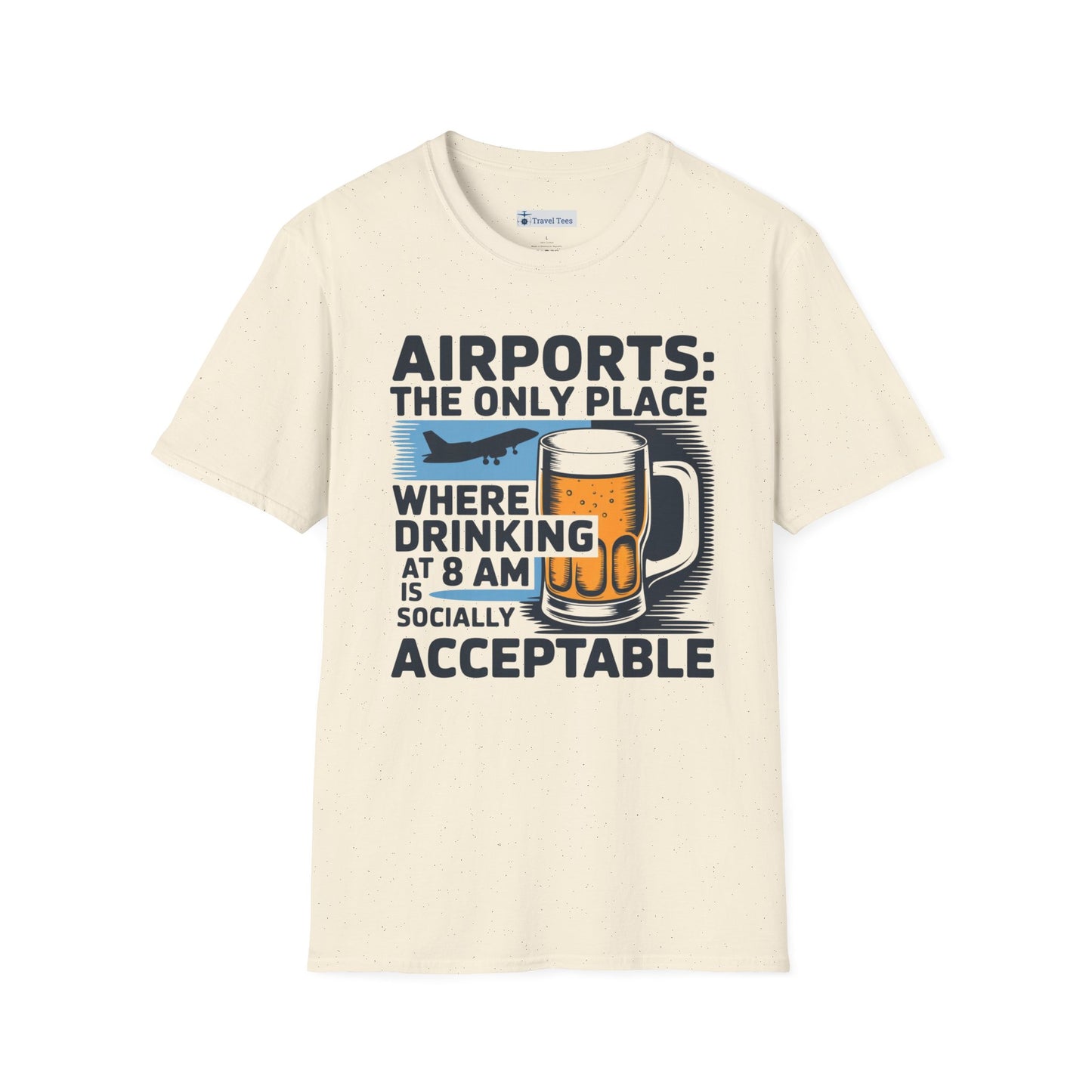 Airports: 8 AM Happy Hour Tee