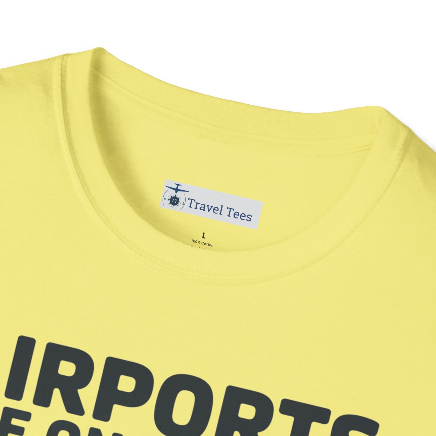 Airports: 8 AM Happy Hour Tee