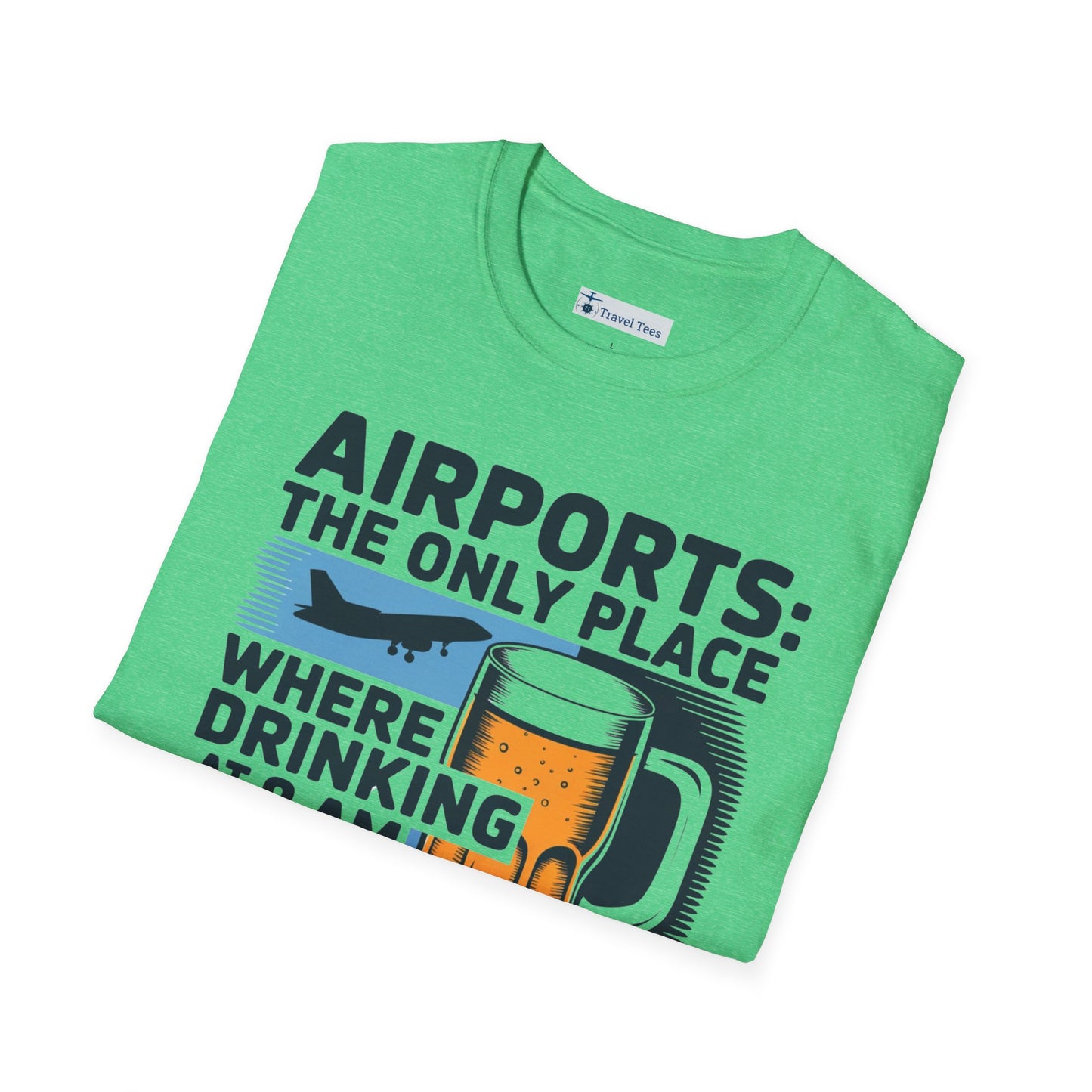 Airports: 8 AM Happy Hour Tee