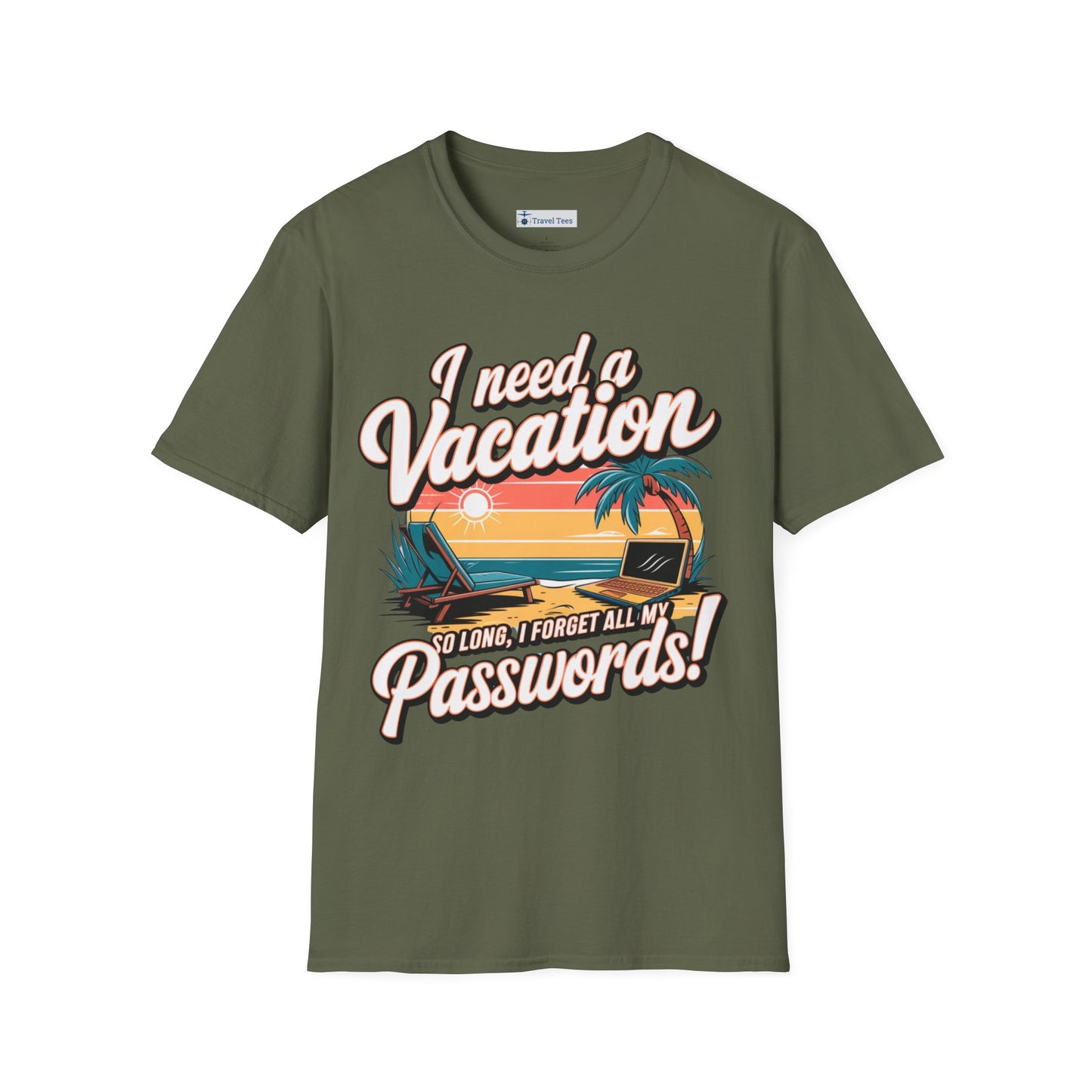 I Need a Long Vacation Tee
